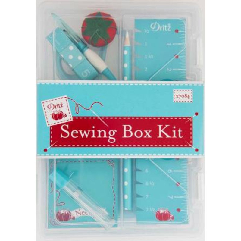 Sewing Box Kit - Turquoise