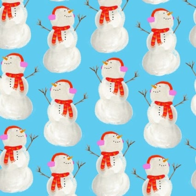 A Swell Noel - Best in Snow-Man - Blue