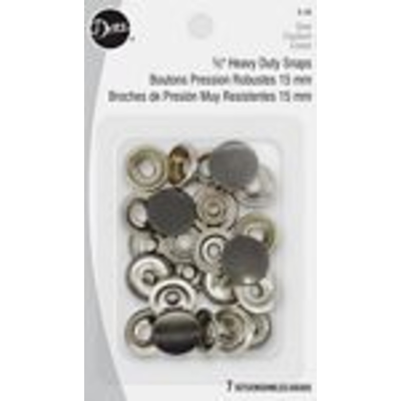 Heavy Duty Snaps Gunmetal