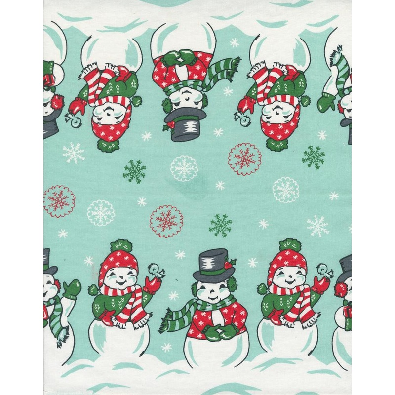 Snowy - Classic Retro Holiday Toweling