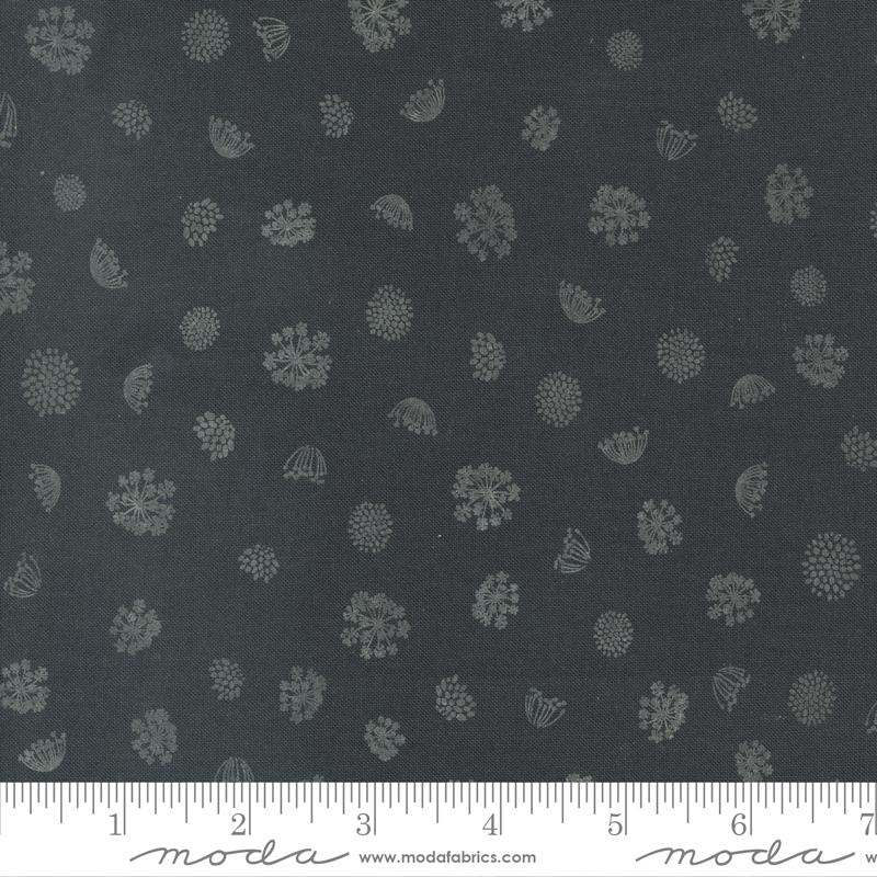 Woodland Wildflowers - Royal Rounds - Charcoal