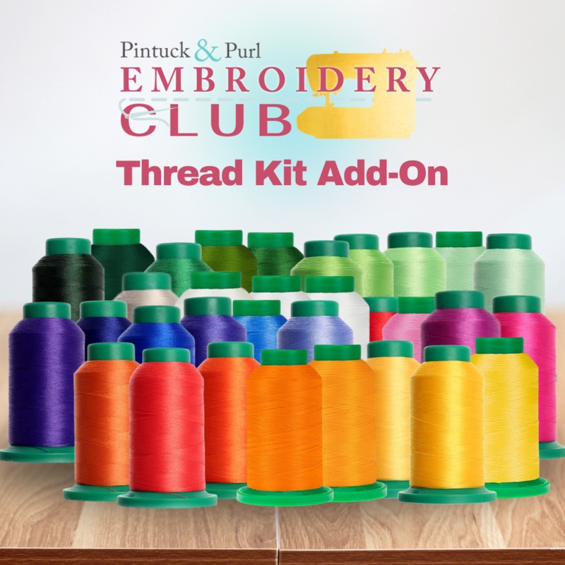 2025 Embroidery Club Home Decor: Thread Kit Add-On