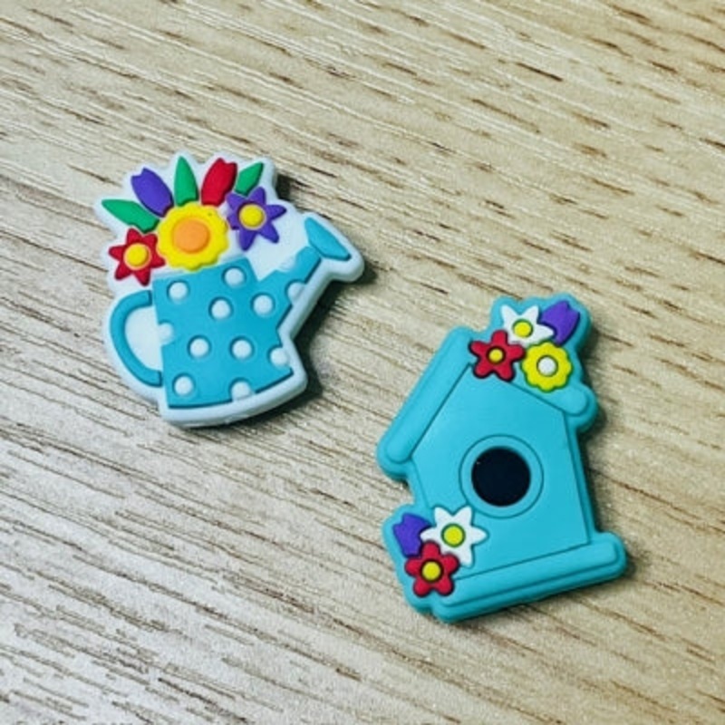 Watering Can & Birdhouse Point Protectors