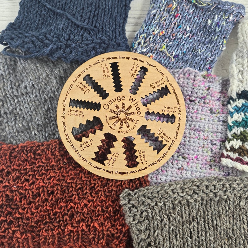 Knitting Gauge Wheel