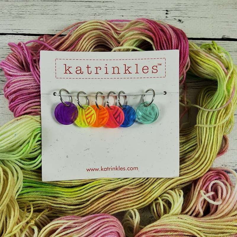 Neon Yarn Stitch Markers