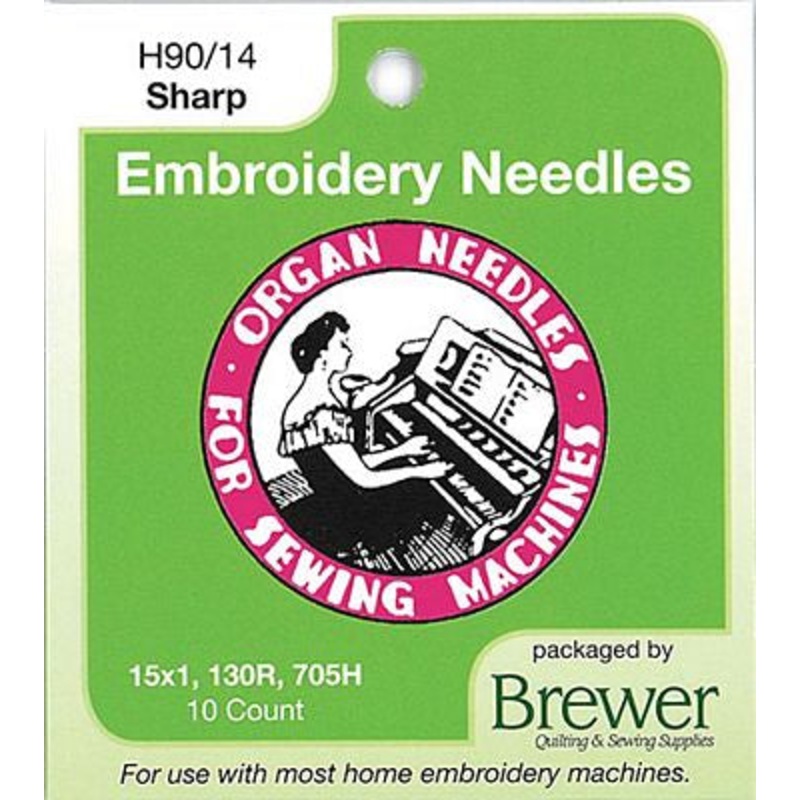 Organ Embroidery Sharps ST 90/14
