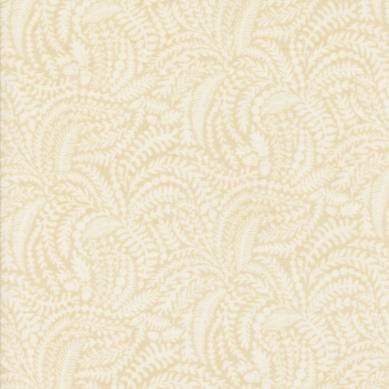 Acorn Hollow - Ferns - Ecru
