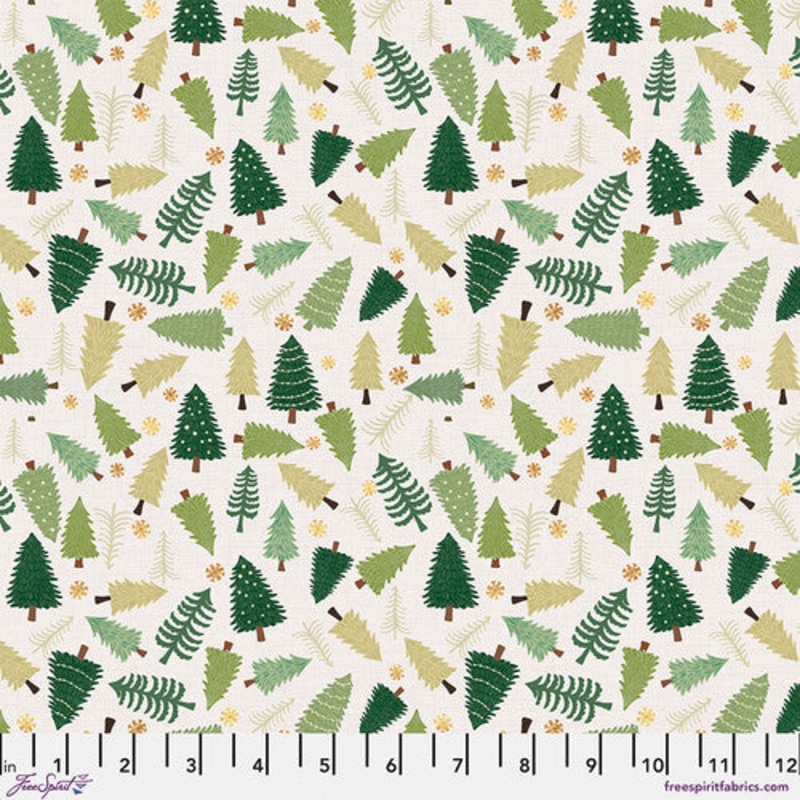 Christmas Cabin - Joy Pines - Linen