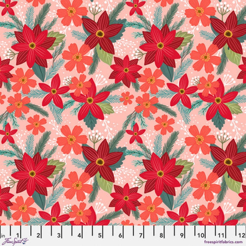 Christmas Cabin - Merry Spirit - Rose