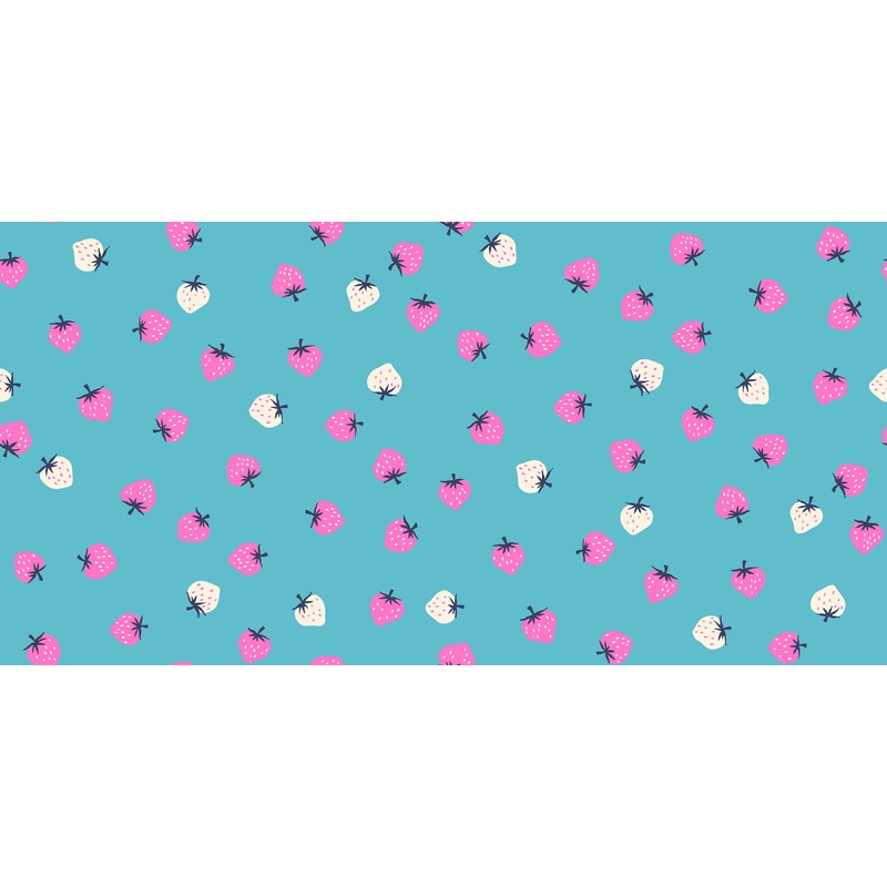 Strawberry - Tossed - Turquoise