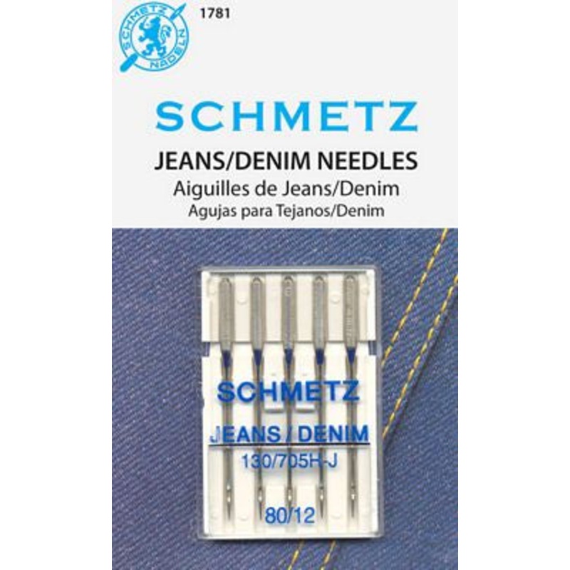 Schmetz Denim 5-pk sz12/80
