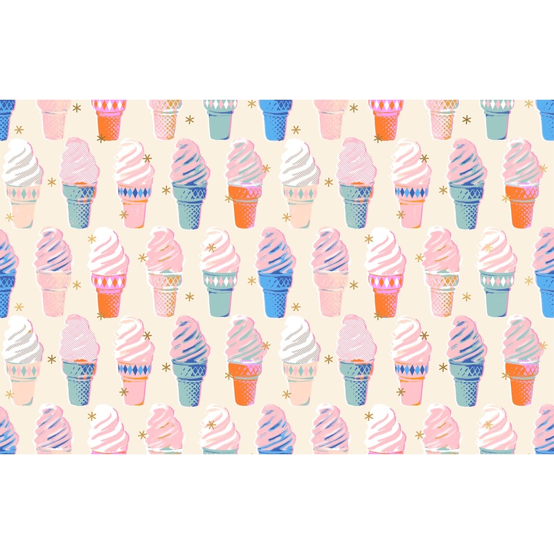 Best Day Ever - Ice Cream Cones - Natural