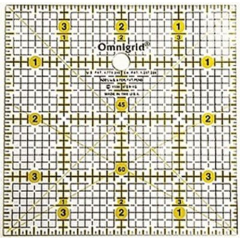 Omnigrid Square Ruler 4.5