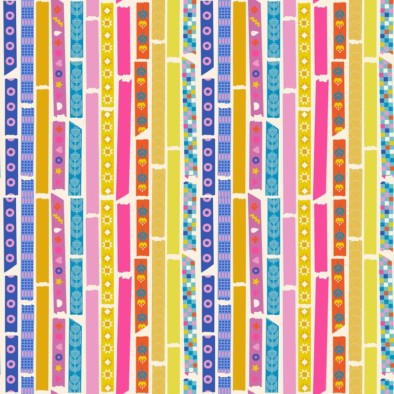 Washi Plus - Washi Stripe - Multi