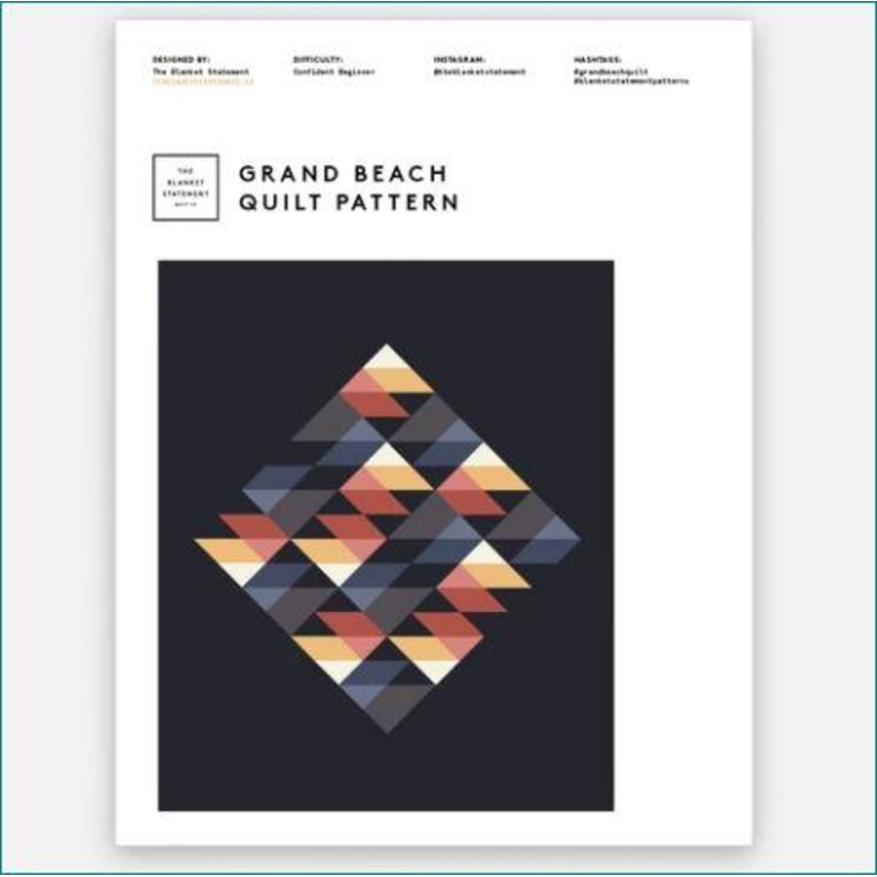 Grand Beach Quilt Pattern by The Blanket Statement