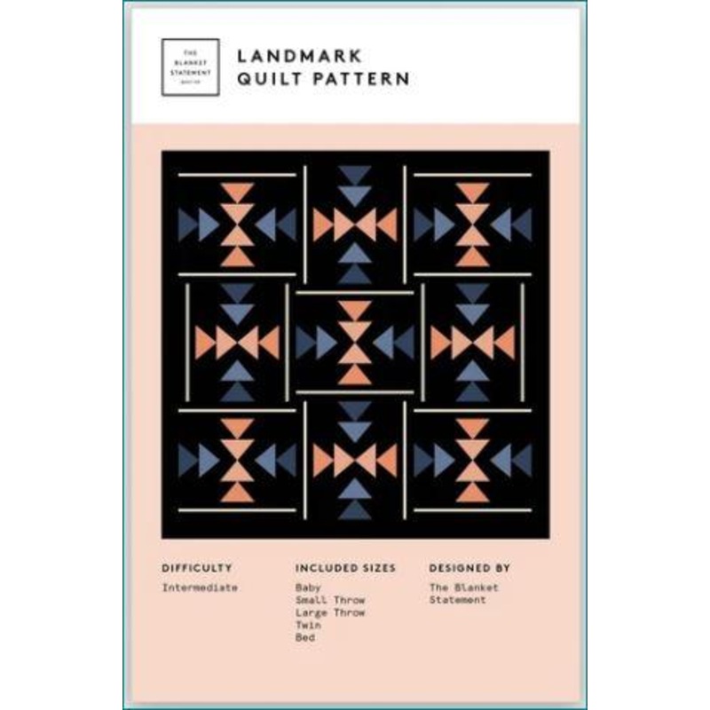 Landmark Quilt Pattern by The Blanket Statement