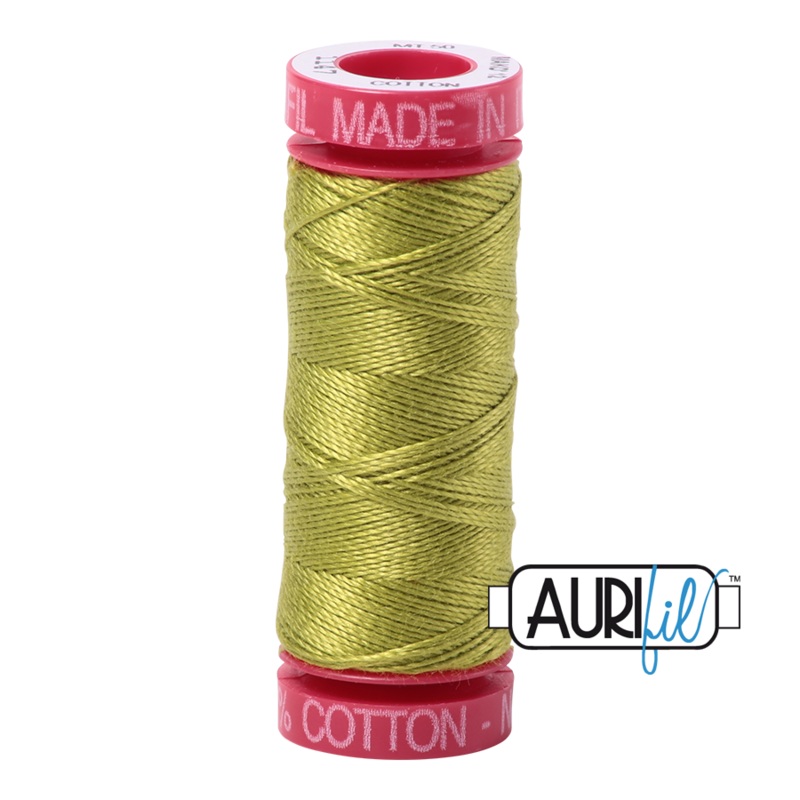 Aurifil Thread - Light Leaf Green 1147  - 12wt
