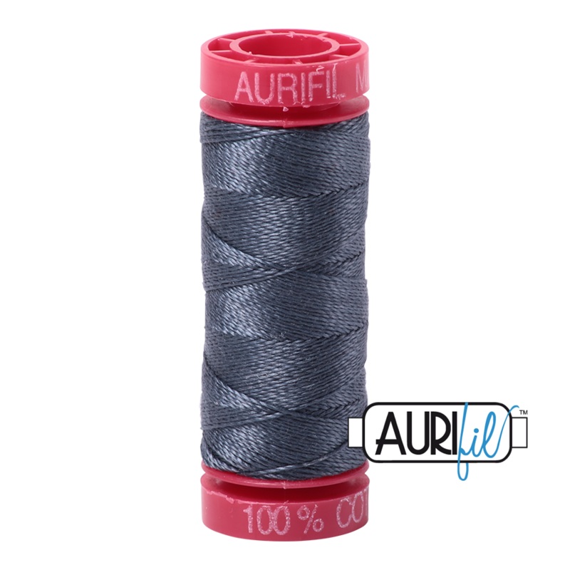 Aurifil Thread - Medium Grey 1158  - 12wt